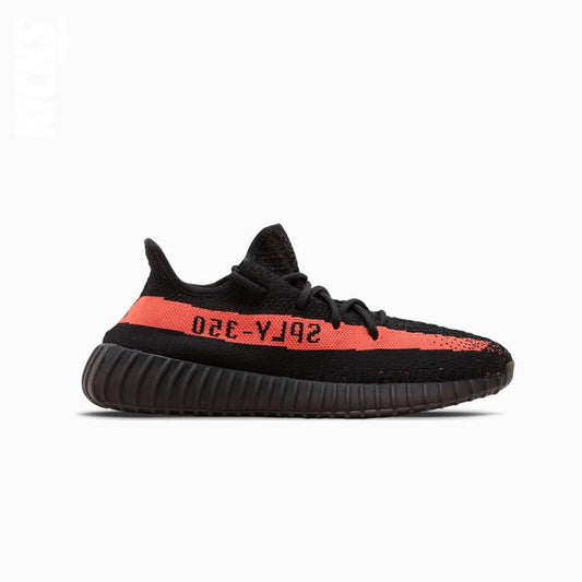 Replacement rope laces for Yeezy Boost 350 Core Red Black shoes and sneakers by Kicks Shoelaces