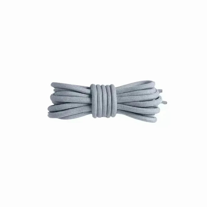 Blue grey replacement rope laces for Yeezy 350 Earth sneakers by Kicks Shoelaces.