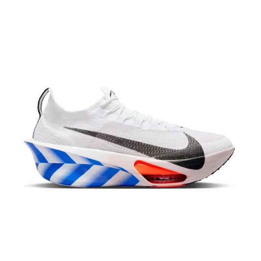 Nike Alphafly 3 running shoes with replacement sawtooth laces by Kicks Shoelaces