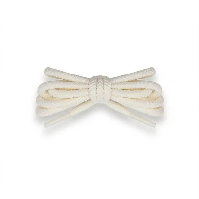 Light beige spiral rope replacement laces for adidas BADBO 1.0 by Kicks Shoelaces