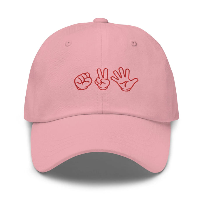 Pink / One Size Fits Most / Dad Hat | Embroidered