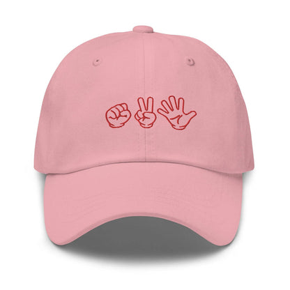 Pink / One Size Fits Most / Dad Hat | Embroidered