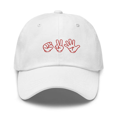 White / One Size Fits Most / Dad Hat | Embroidered