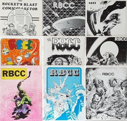ROCKET'S BLAST COMICCOLLECTOR #116 118 120-123 125 128-129 Set of 9