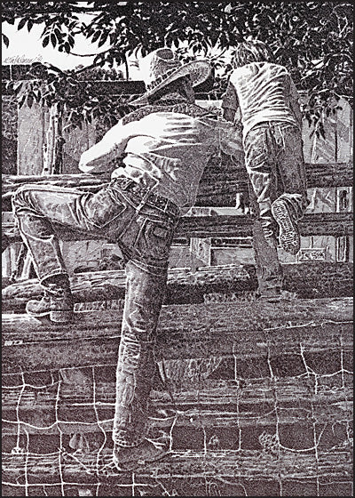 RODEO DRAWINGS OF MURRAY TINKELMAN
