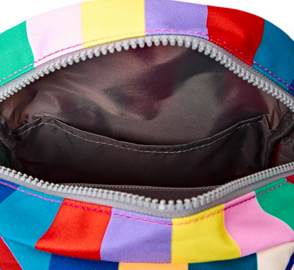 Roka London - Willesden Sling Bag - Multi Wide Stripe