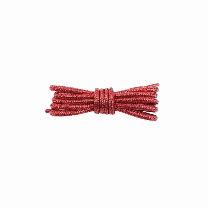 Red / 120 CM / 47 IN / Sparkly Shoelaces | 4 mm
