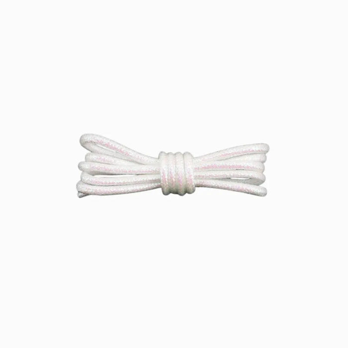 Pearl White / 120 CM / 47 IN / Sparkly Shoelaces | 4 mm