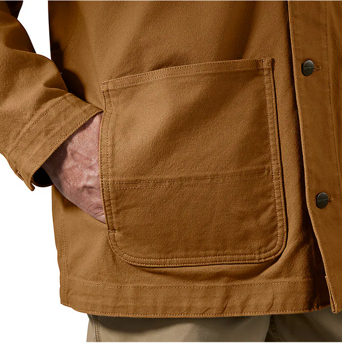 RUGGED FLEX® DUCK LOOSE FIT CHORE COAT-1 WARM RATING - CARHARTT BROWN