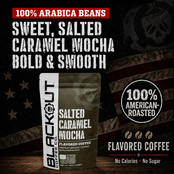 Salted Caramel Mocha Flavored Coffee