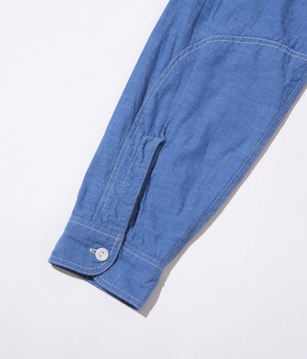SC25513 VAT DYE WORK SHIRT - BLUE