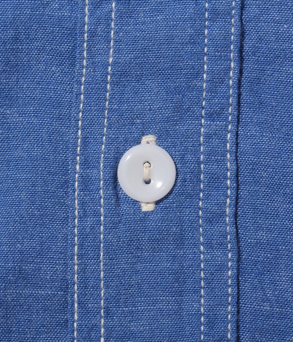 SC25513 VAT DYE WORK SHIRT - BLUE