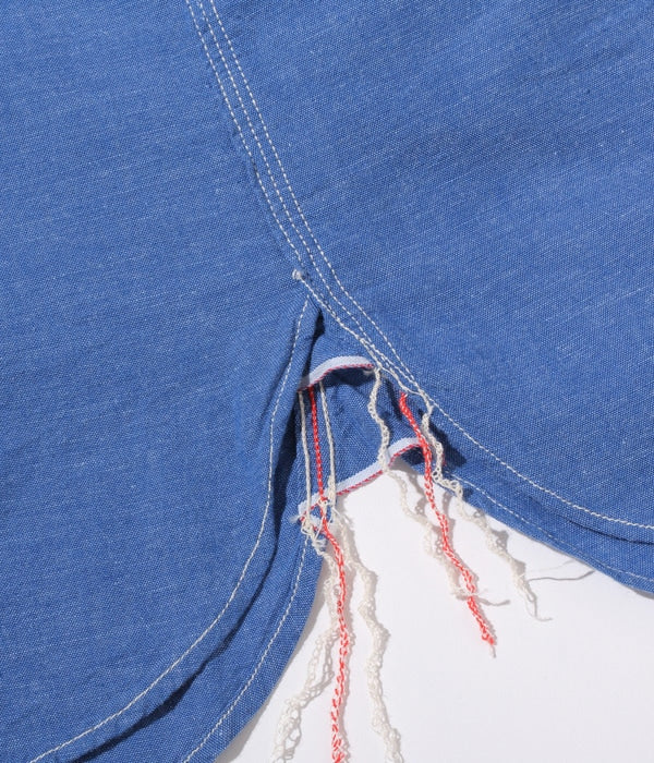 SC25513 VAT DYE WORK SHIRT - BLUE