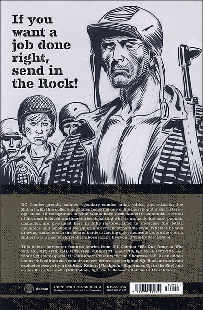 Sgt. Rock By Joe Kubert Deluxe Edition