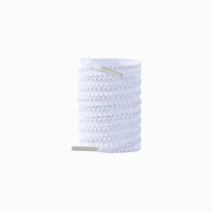 White replacement running laces for shoes and sneakers