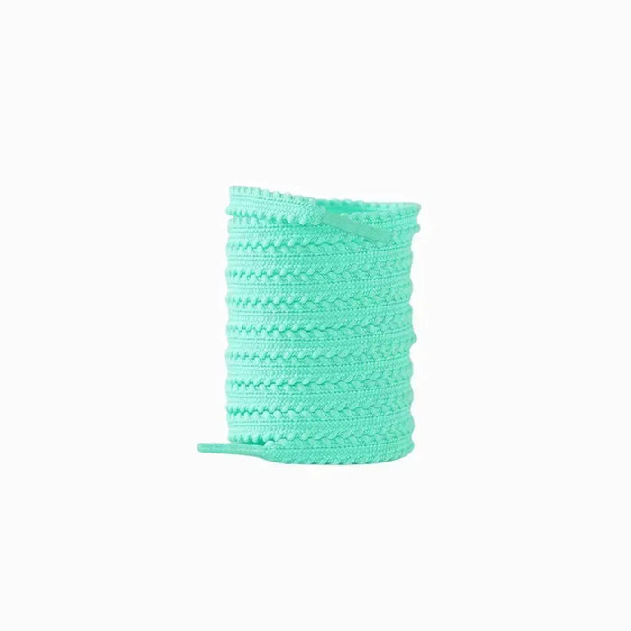 Mint Green / 120 CM / 47 IN / Sawtooth Laces | 8mm wide