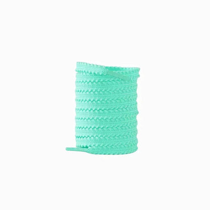 Mint Green / 120 CM / 47 IN / Sawtooth Laces | 8mm wide