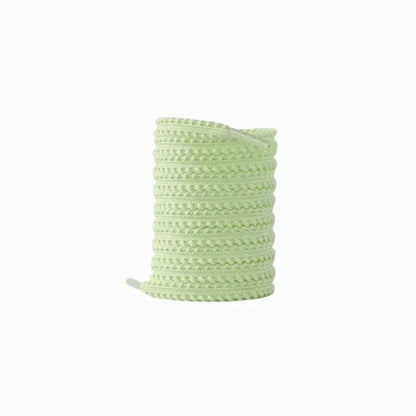Light Green / 120 CM / 47 IN / Sawtooth Laces | 8mm wide