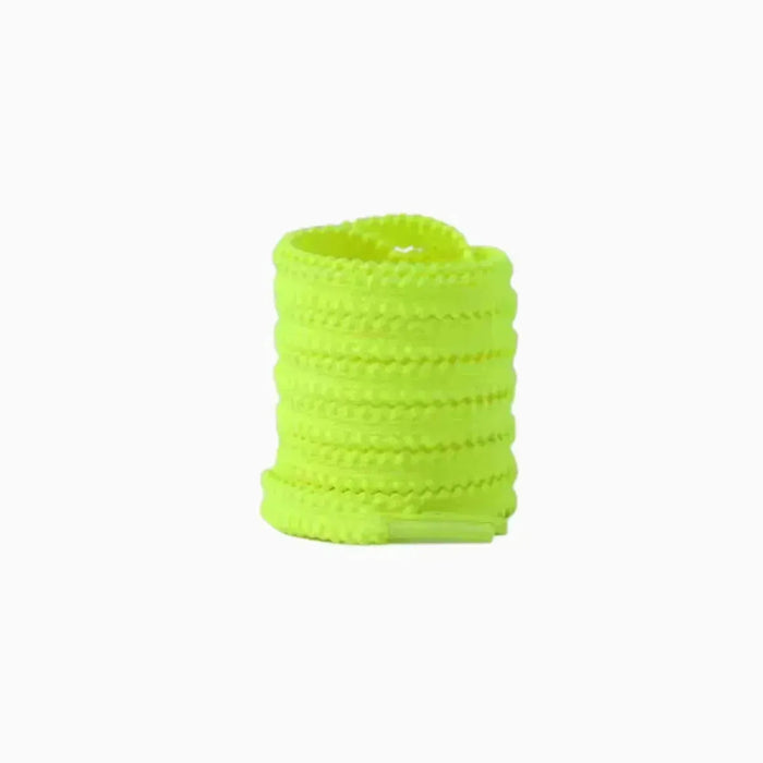 Neon Yellow / 120 CM / 47 IN / Sawtooth Laces | 8mm wide