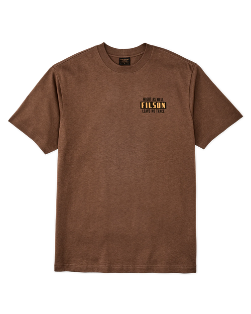 SHORT SLEEVE HOOT GRAPHIC T-SHIRT (FRONTIER) - PARTRIDGE/HOOT