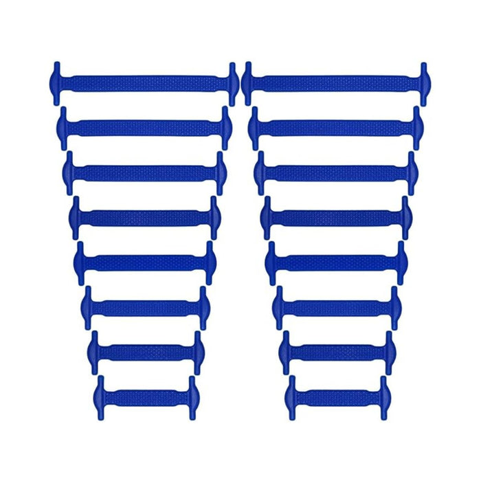 Royal Blue / One Size Fits Most / Silicone No-Tie Shoelaces