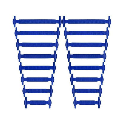 Royal Blue / One Size Fits Most / Silicone No-Tie Shoelaces