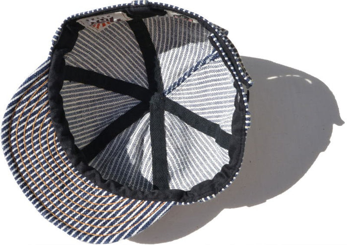 SJ201WC-410DBN-HC hickory denim work cap - HICKORY