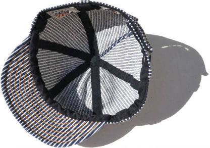 SJ201WC-410DBN-HC hickory denim work cap - HICKORY