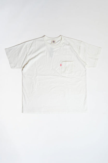 SJPOT01 POCKET TEE - WHITE