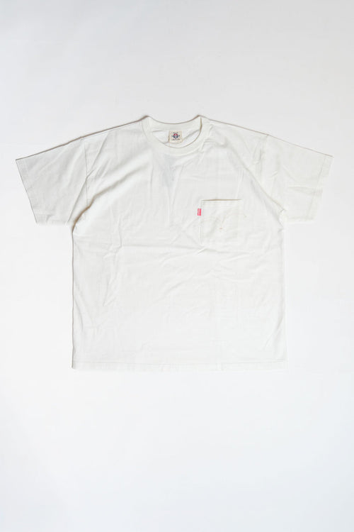 SJPOT01 POCKET TEE - WHITE
