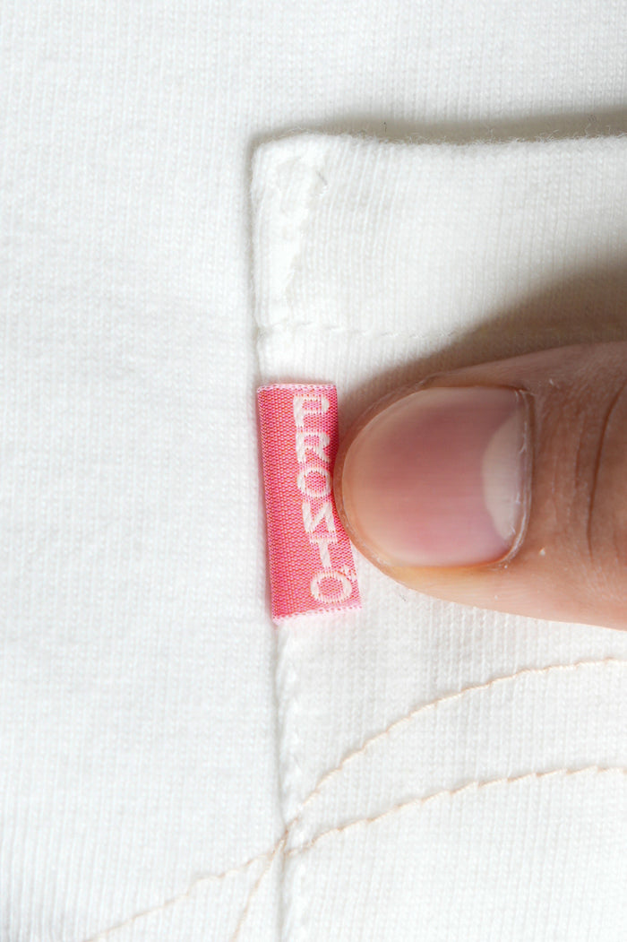 SJPOT01 POCKET TEE - WHITE