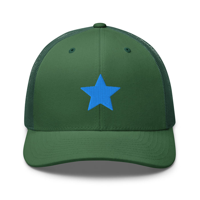 Evergreen / One Size Fits Most / Trucker Hat | Embroidered Star