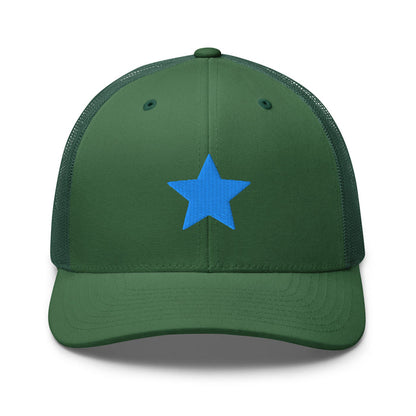 Evergreen / One Size Fits Most / Trucker Hat | Embroidered Star