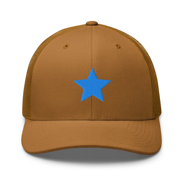 Caramel / One Size Fits Most / Trucker Hat | Embroidered Star