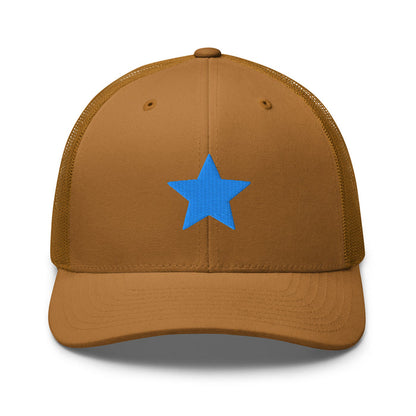 Caramel / One Size Fits Most / Trucker Hat | Embroidered Star