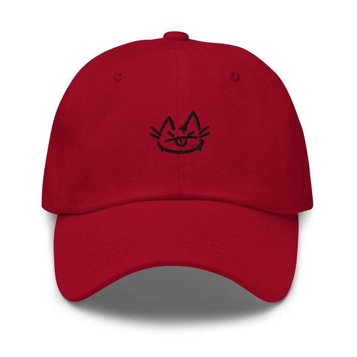 Cranberry / One Size Fits Most / Dad Hat | Embroidered