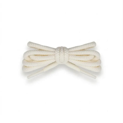 Light beige 5mm spiral rope replacement shoelaces for sneakers by Kicks Shoelaces