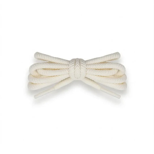 Light beige 5mm spiral rope replacement shoelaces for sneakers by Kicks Shoelaces