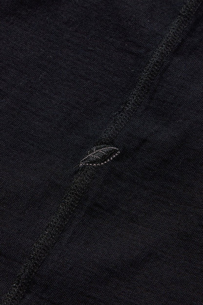 SS-5396-IDBK Ribbed Cuff Pocket T-shirt - INDIGO BLACK