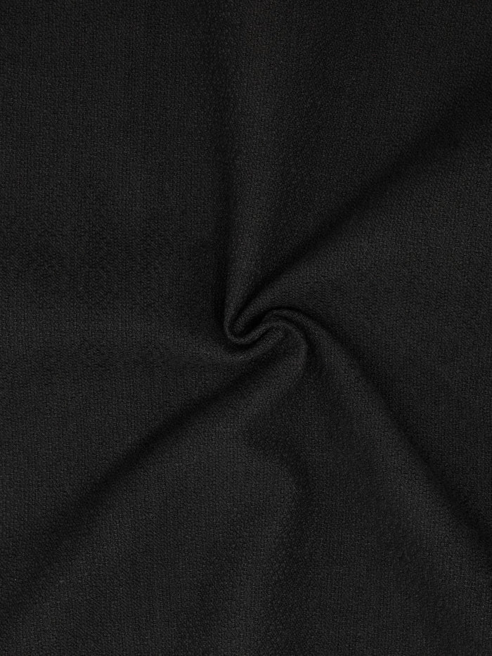 SSN24-01W OVERDYED SASHIKO FLANNEL WORK SHIRT - BLACK