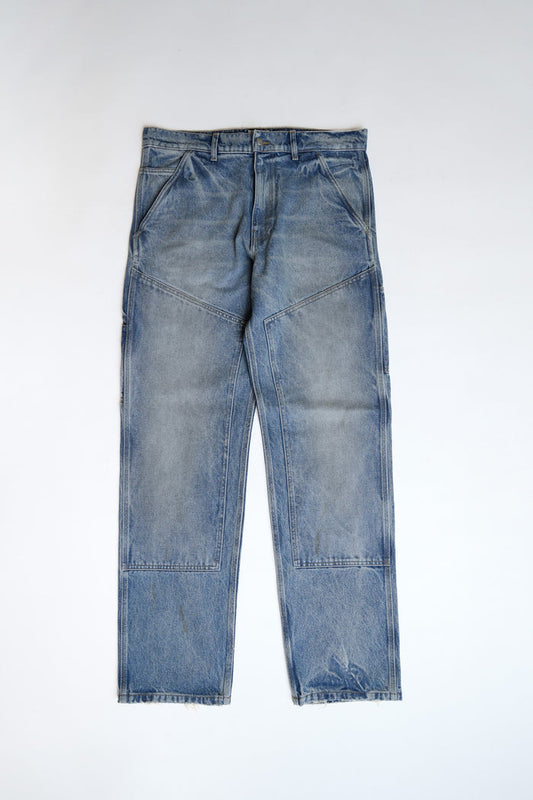 STATEMENT DOUBLE KNEE PANT ROY ROGER'S WORKWEAR  - DENIM