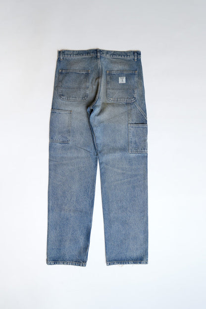STATEMENT DOUBLE KNEE PANT ROY ROGER'S WORKWEAR  - DENIM