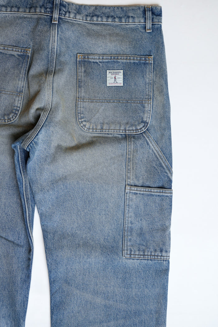 STATEMENT DOUBLE KNEE PANT ROY ROGER'S WORKWEAR  - DENIM