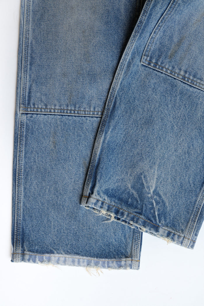 STATEMENT DOUBLE KNEE PANT ROY ROGER'S WORKWEAR  - DENIM