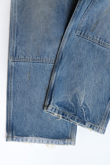 STATEMENT DOUBLE KNEE PANT ROY ROGER'S WORKWEAR  - DENIM
