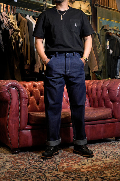 STATEMENT PANT ROY ROGER'S WORKWEAR DENIM SW - DENIM