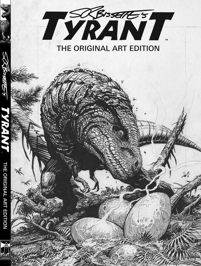 STEPHEN BISSETTE'S TYRANT ORIGINAL ART EDITION SIGNED