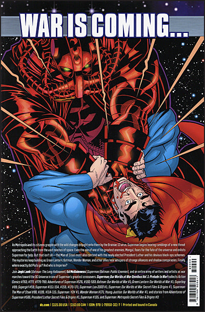 SUPERMAN OUR WORLD AT WAR OMNIBUS 1 PRELUDE TO WAR!