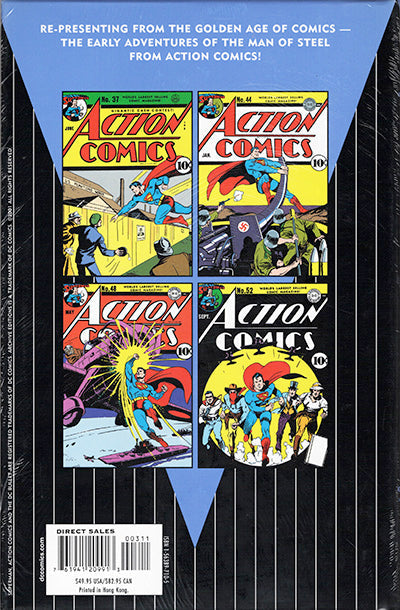 SUPERMAN THE ACTION COMICS ARCHIVES Volumes 1, 2 & 3