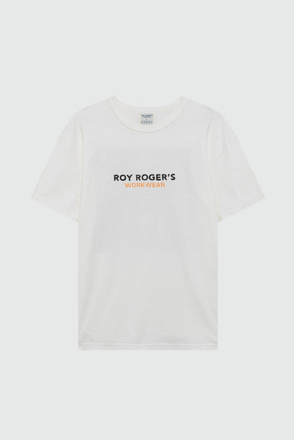 T-SHIRT ROY ROGER'S WORKWEAR JERSEY CARPENTER - OFF WHITE